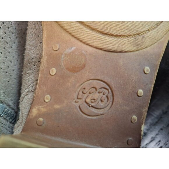 EUC Lucky Brand	Bayley 2 Perforated Beige Suede BootSz. 8.5M - Picture 8 of 12
